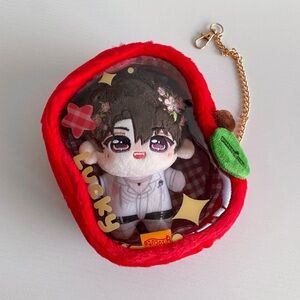 [SOLD] NEW Love and Deepspace Caleb 10cm Plush Apple Bag
